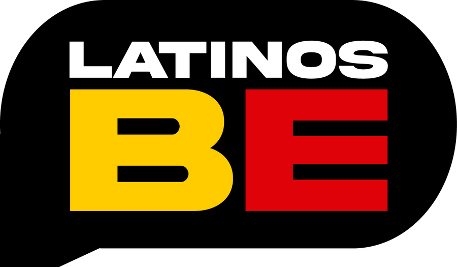 Logo van Latinos BE, een Spaanstalige community in Europa